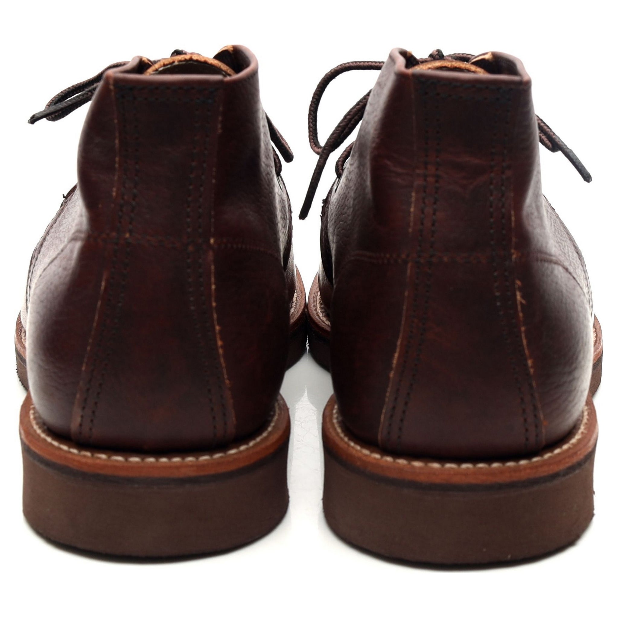 9215' Brown Leather Chukka Boots UK 9 US 10 - Abbot's Shoes