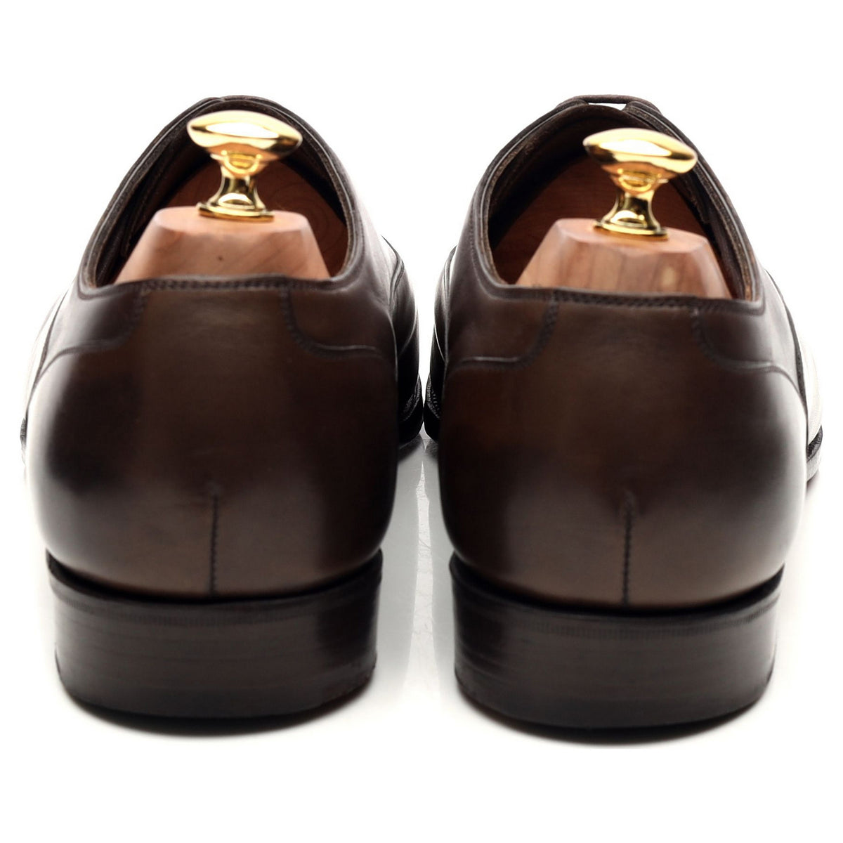 Dark Brown Leather Oxford UK 10 E