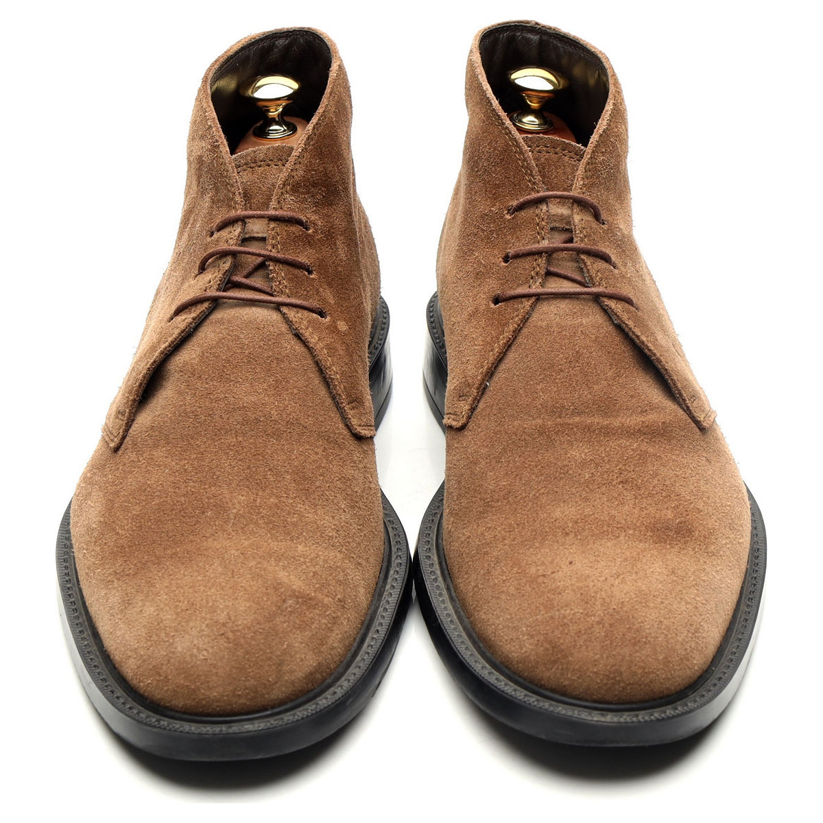 Brown Suede Chukka Boots UK 9.5