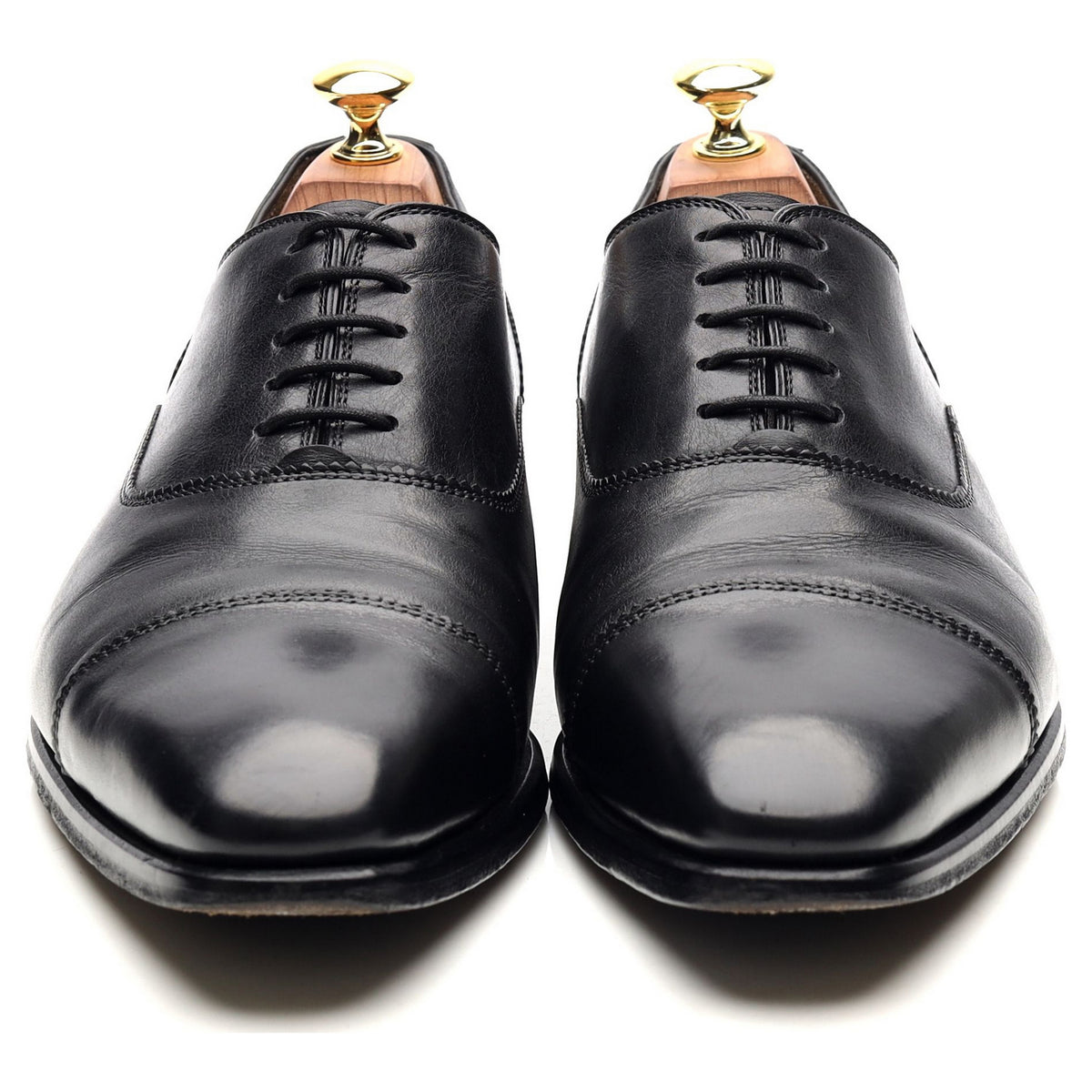 &#39;8280&#39; Black Leather Oxford UK 8 E