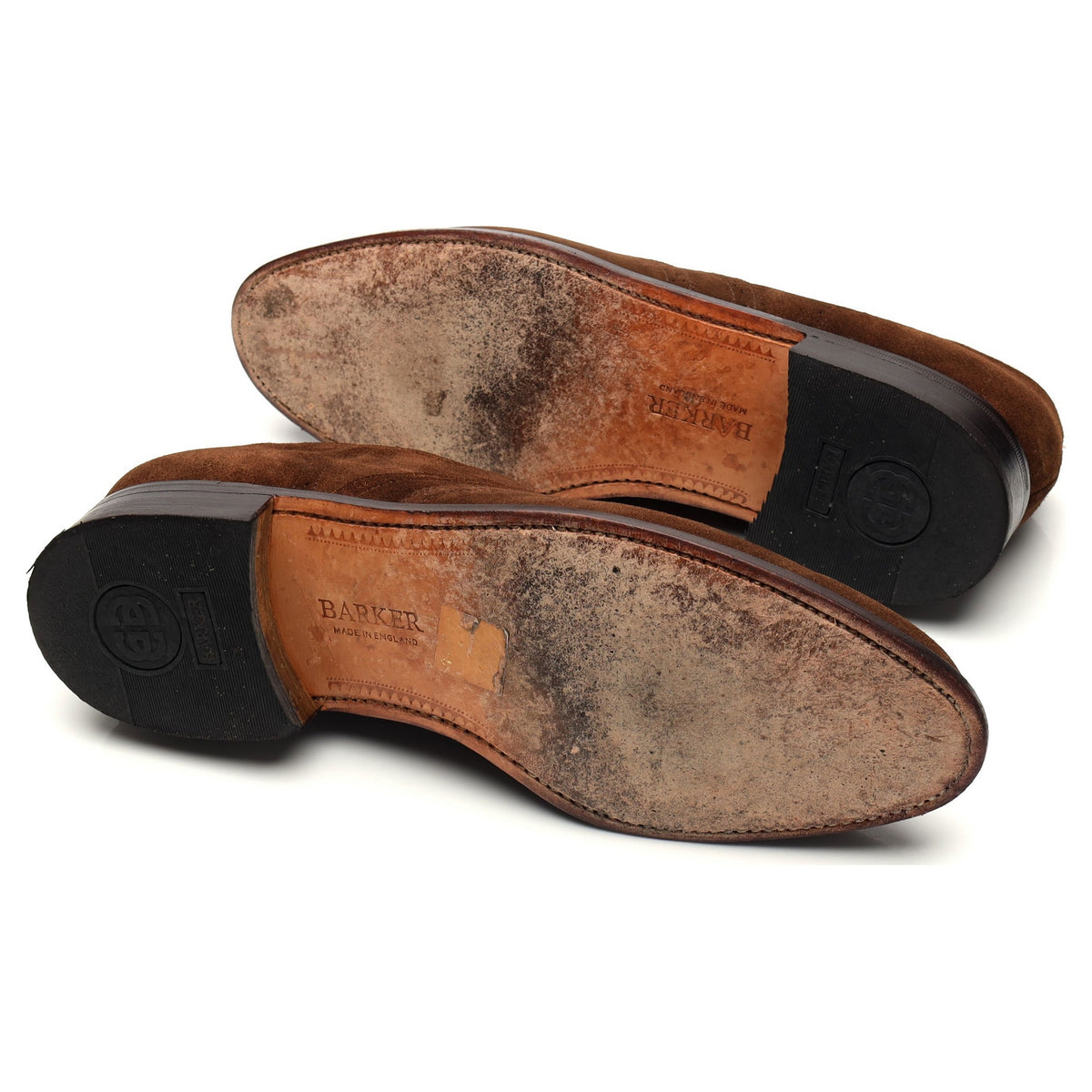 &#39;Albert&#39; Brown Suede Oxford Brogues UK 10.5 G