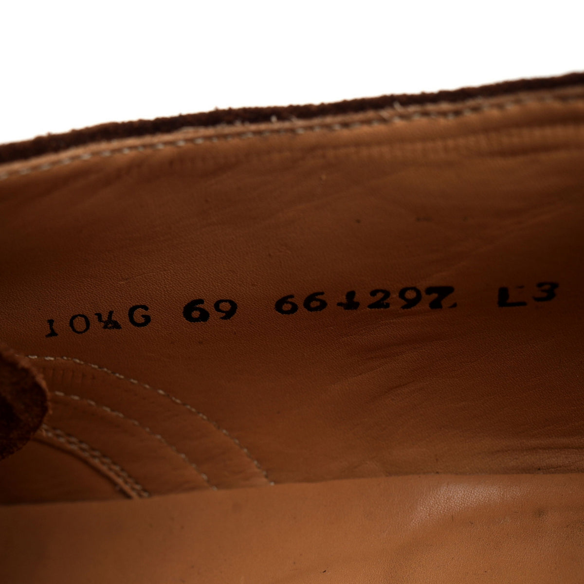 &#39;Albert&#39; Brown Suede Oxford Brogues UK 10.5 G
