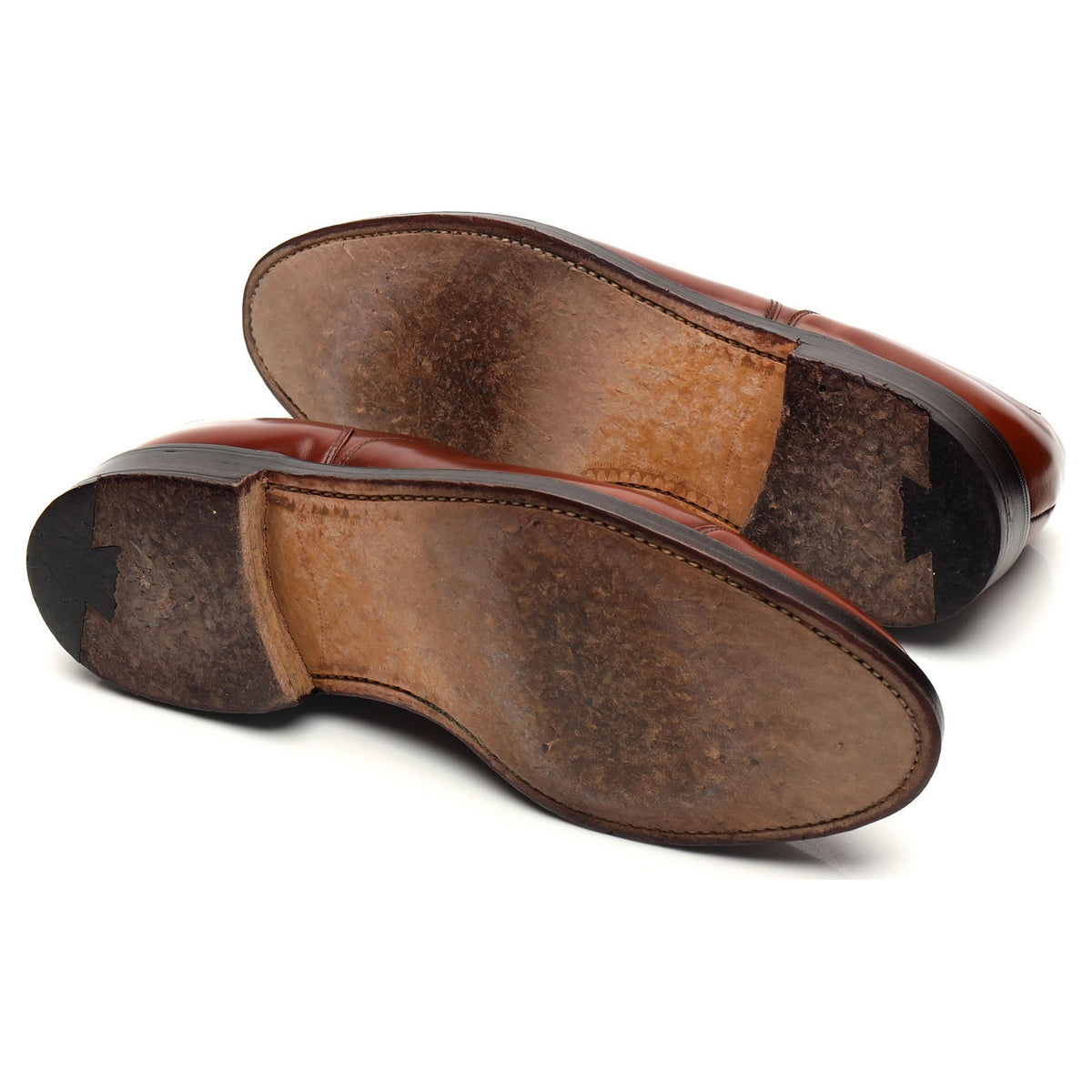 Vintage &#39;Stanford&#39; Brown Leather Oxford UK 8.5 EF
