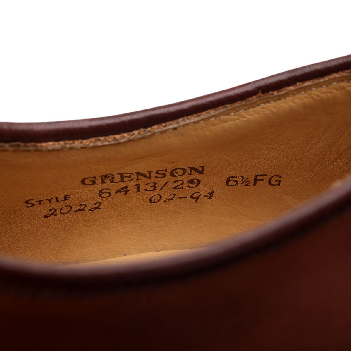 Vintage &#39;Brixham&#39; Brown Leather Derby UK 6.5 FG