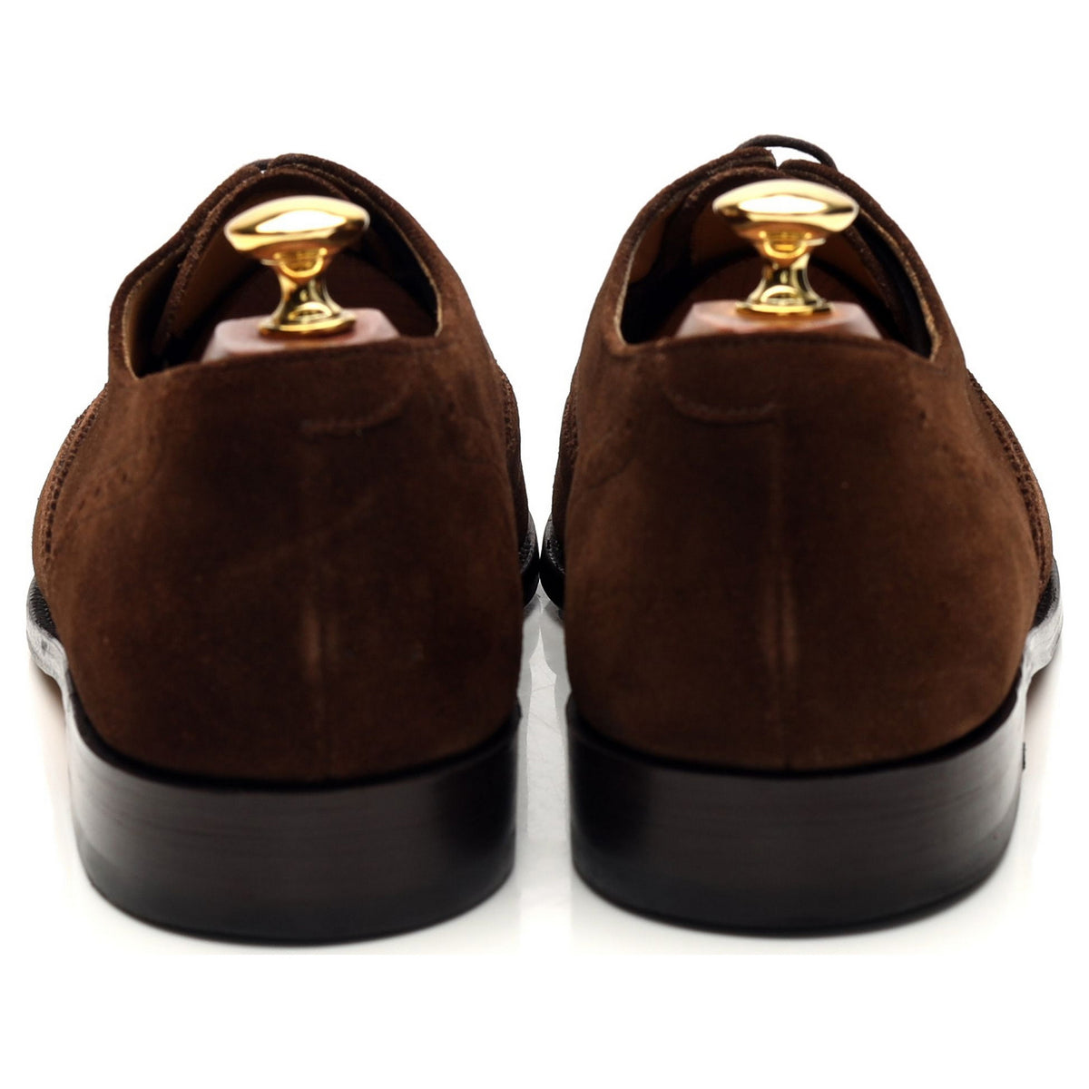 &#39;Albert&#39; Brown Suede Oxford Brogues UK 9 G