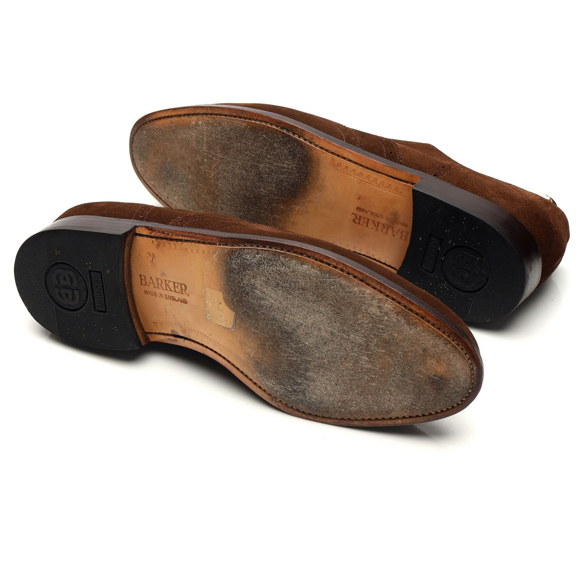 &#39;Albert&#39; Brown Suede Oxford Brogues UK 9 G
