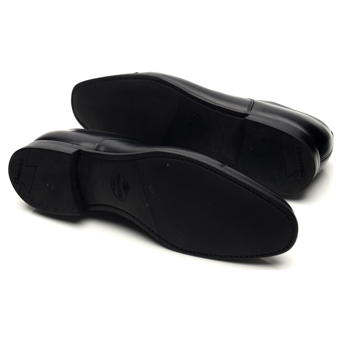 &#39;Pamington&#39; Black Leather Oxford UK 9.5 F