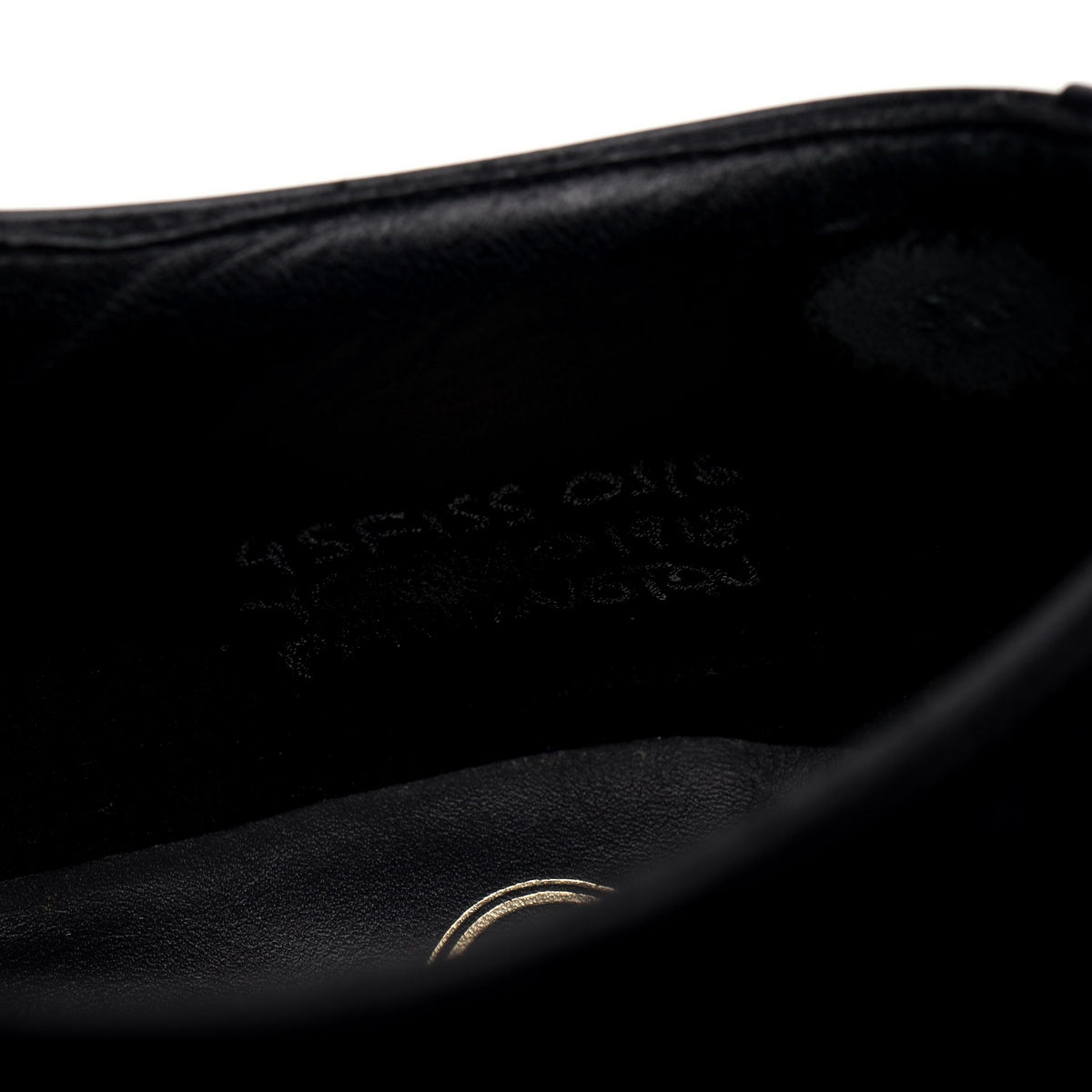 &#39;Pamington&#39; Black Leather Oxford UK 9.5 F