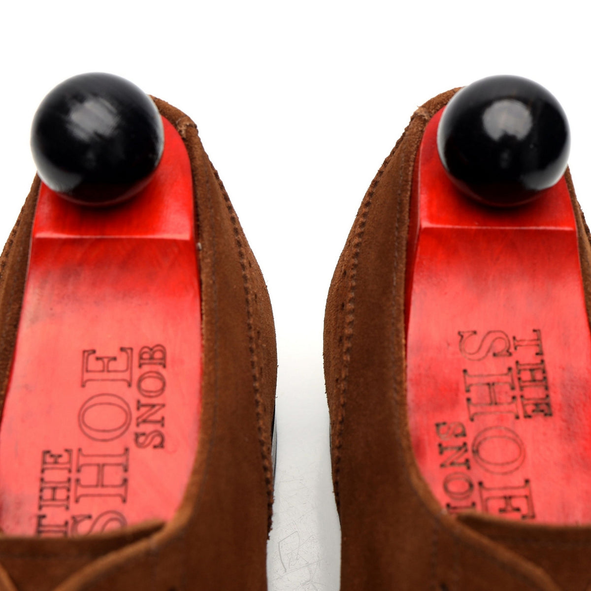 &#39;Redmond III&#39; Snuff Brown Suede Oxford Brogues UK 9 E