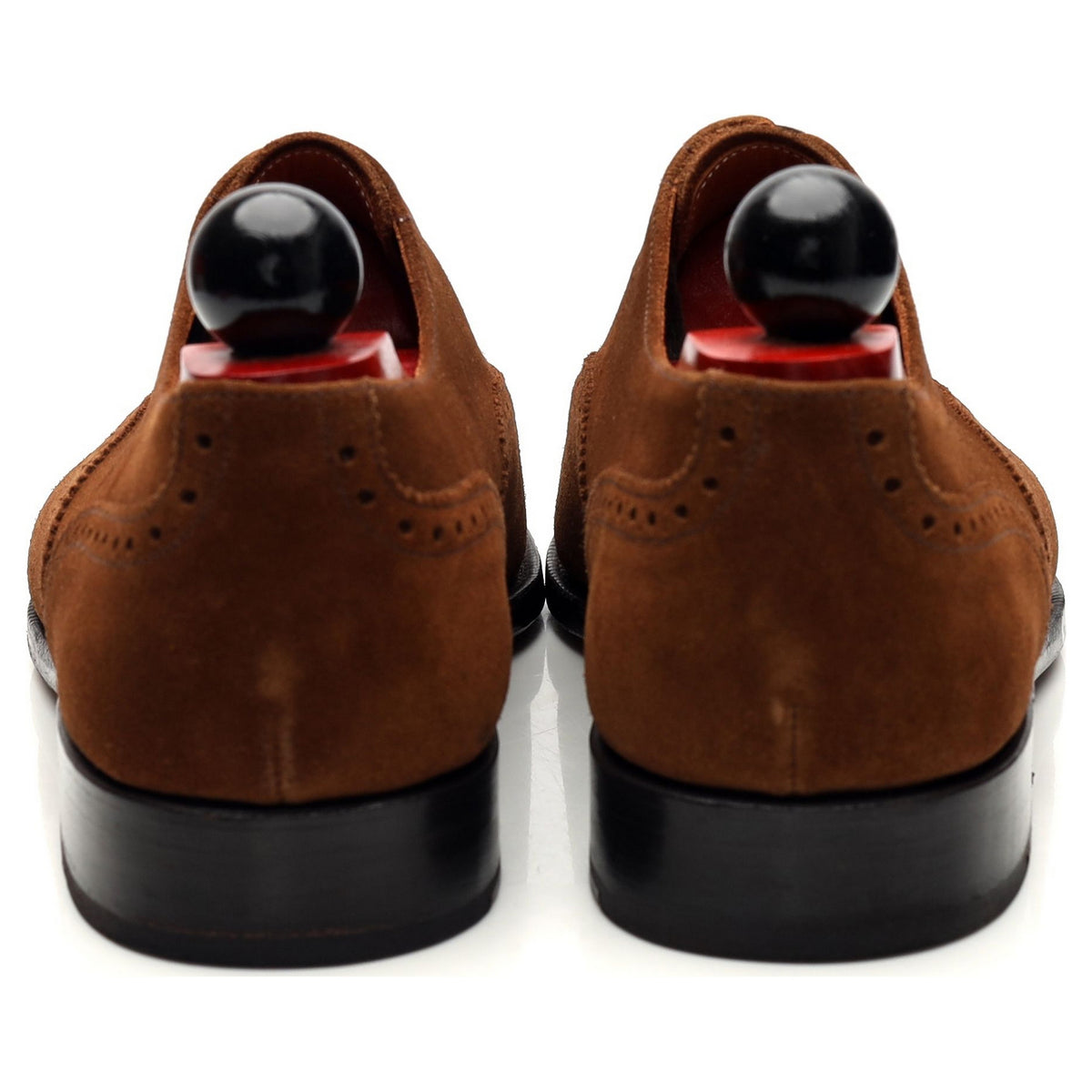 &#39;Redmond III&#39; Snuff Brown Suede Oxford Brogues UK 9 E