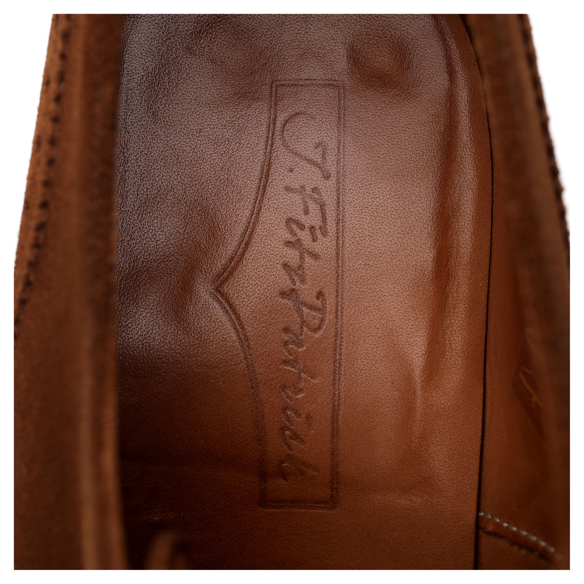 &#39;Redmond III&#39; Snuff Brown Suede Oxford Brogues UK 9 E