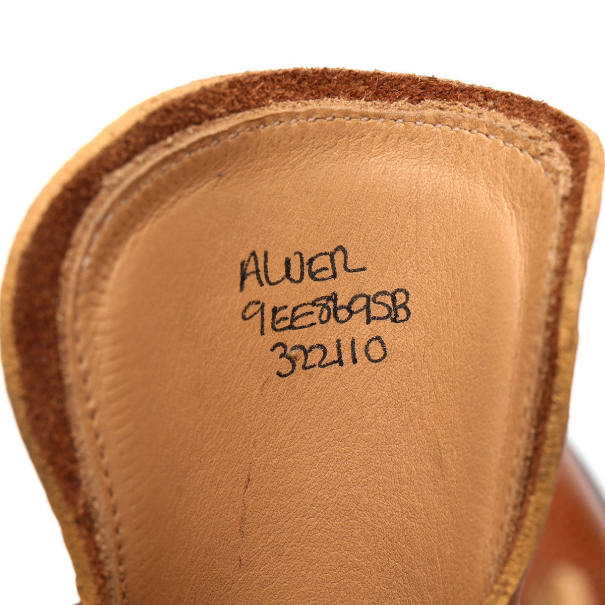 &#39;Alder&#39; Tan Brown Grain Leather Boots UK 9 EE