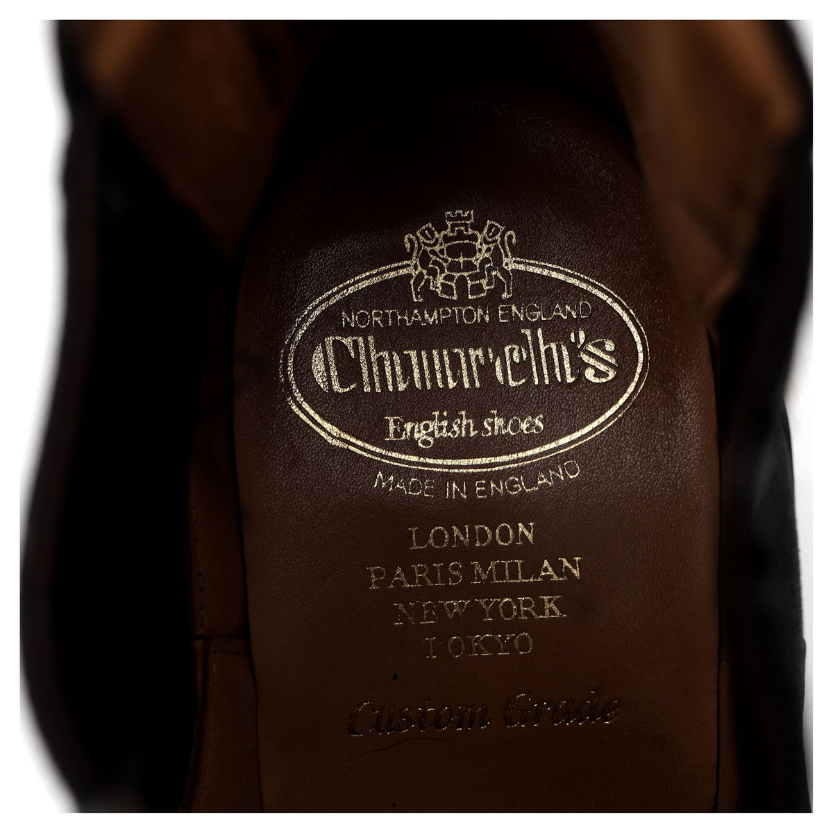 &#39;Goodward&#39; Black Leather Chelsea Boots UK 6.5 F