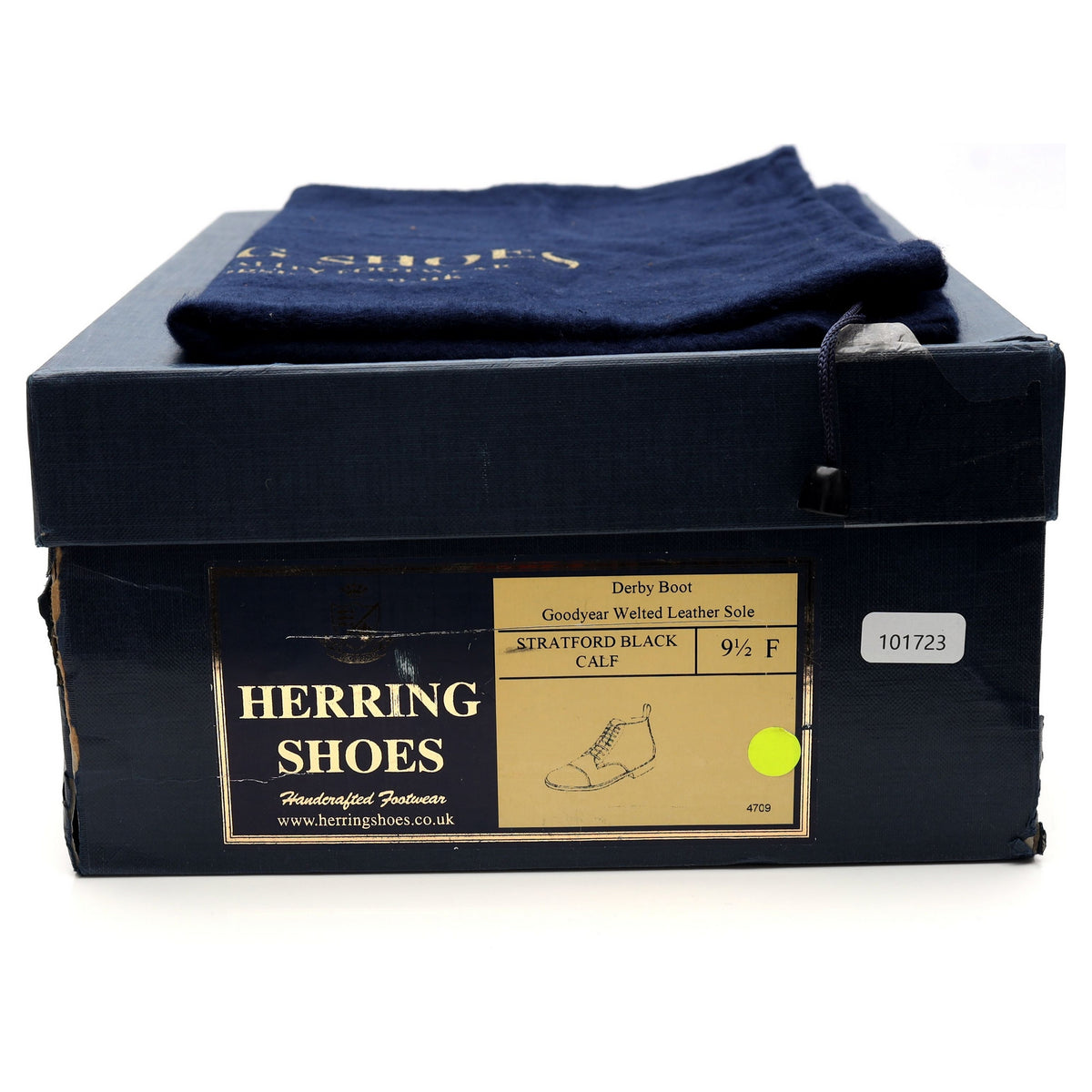 Loake &#39;Stratford&#39; Black Leather Boots UK 9.5 F
