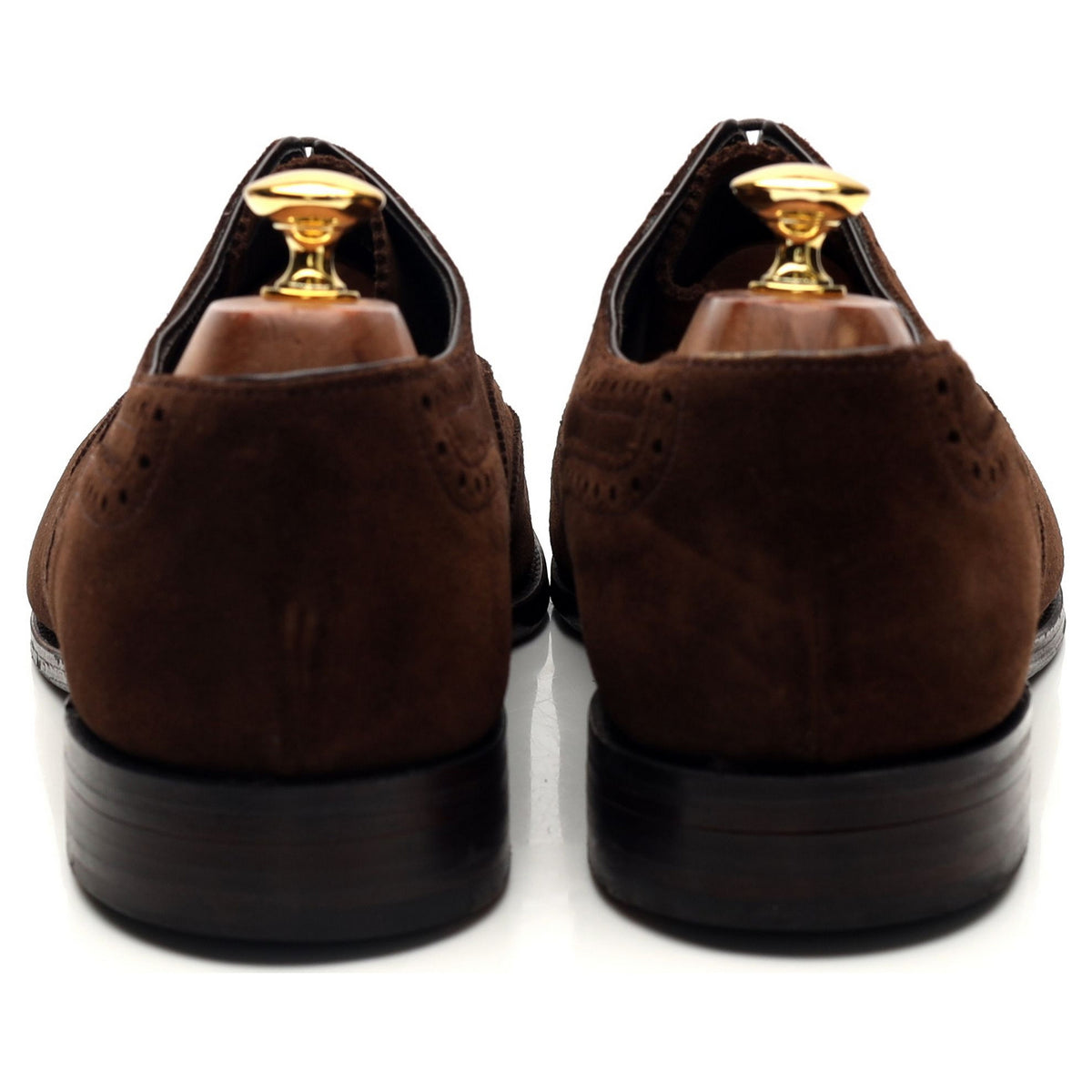 Loake &#39;Richmond&#39; Brown Suede Oxford Brogues UK 10 G