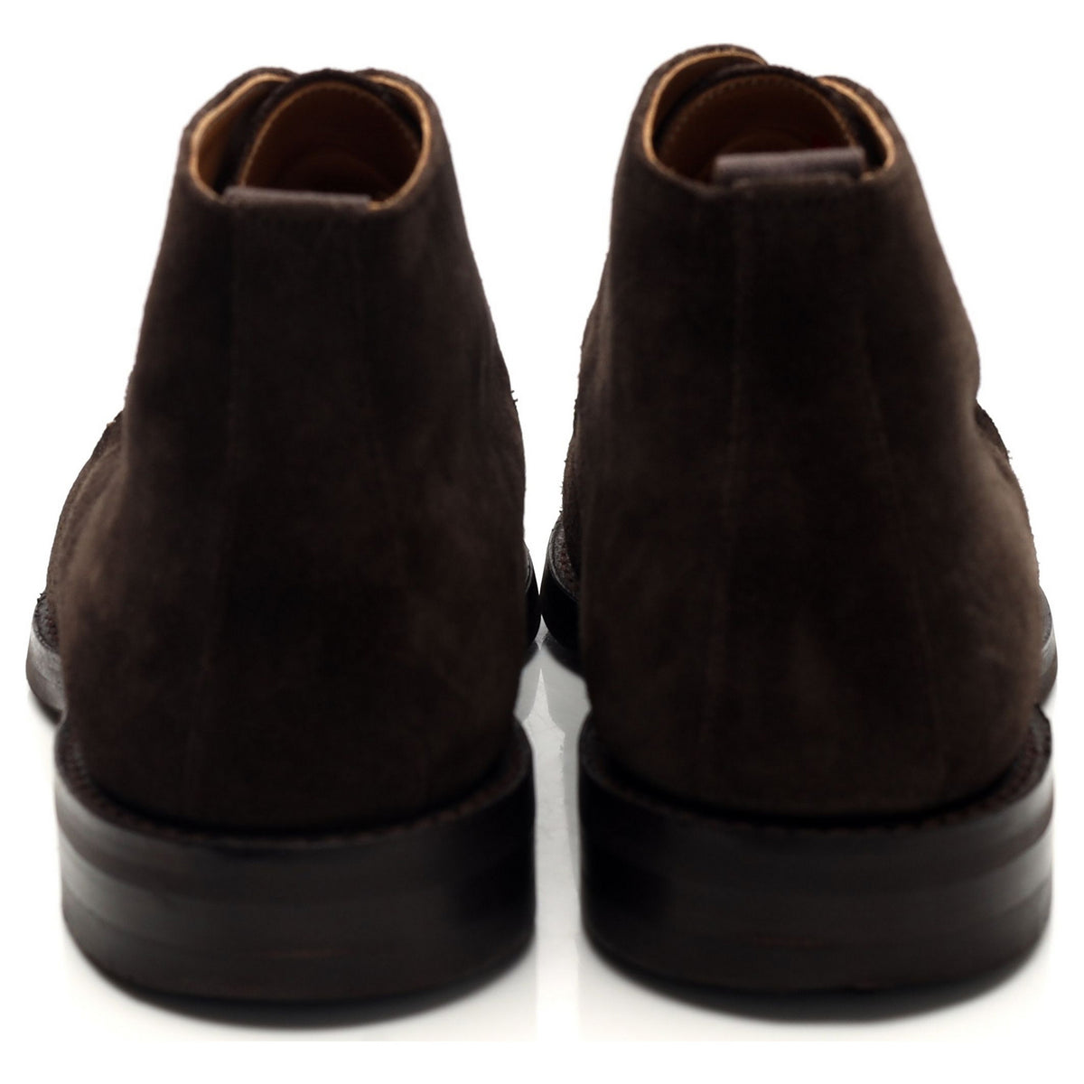 &#39;Jackie III&#39; Dark Brown Suede Chukka Boots UK 11 F