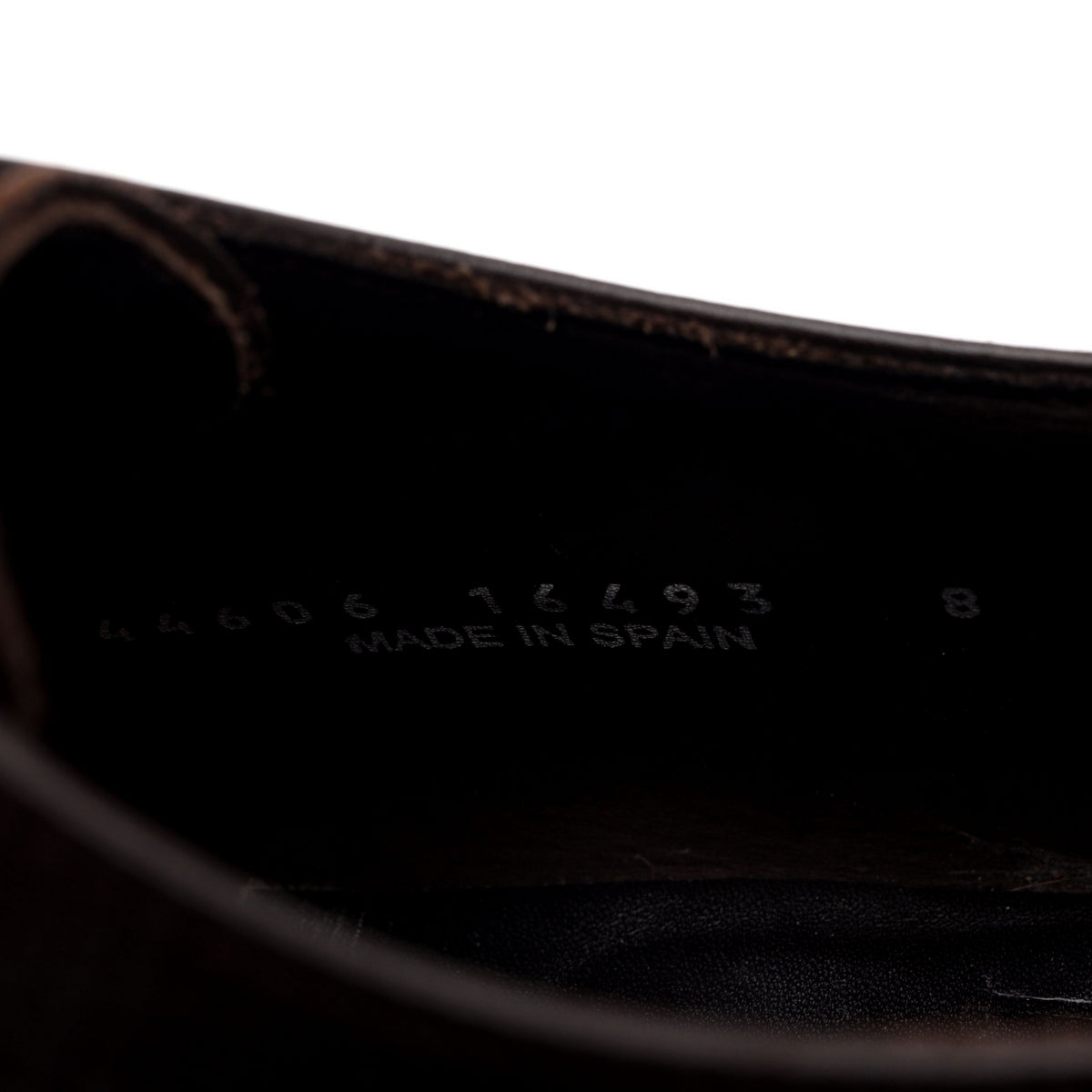 &#39;George&#39; Dark Brown Split Toe Derby UK 8
