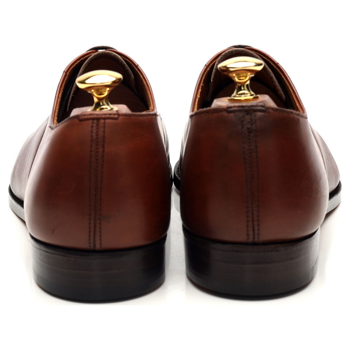 &#39;Consul&#39; Brown Leather Oxford UK 9.5 G