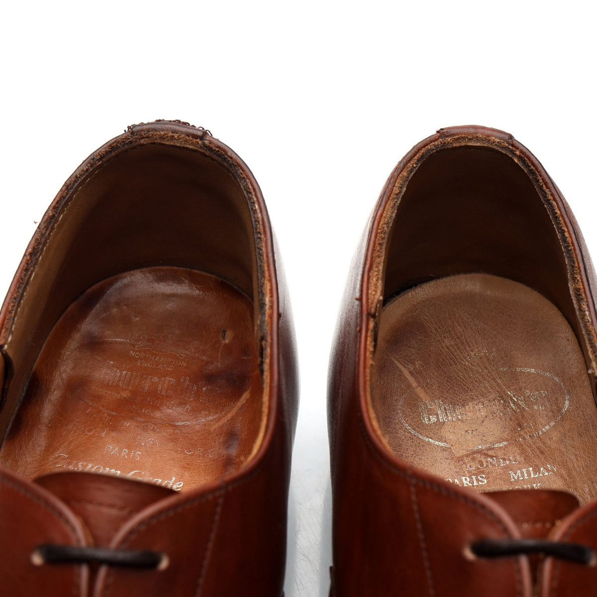 &#39;Consul&#39; Brown Leather Oxford UK 9.5 G