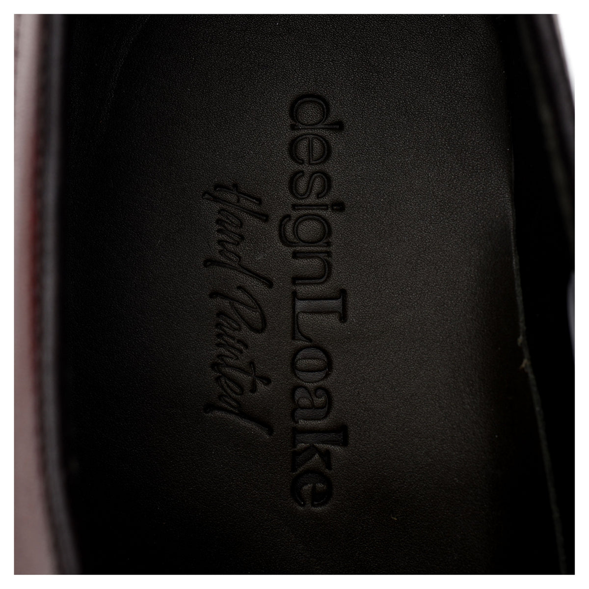 Design &#39;Stubbs&#39; Burgundy Leather Derby UK 9 F