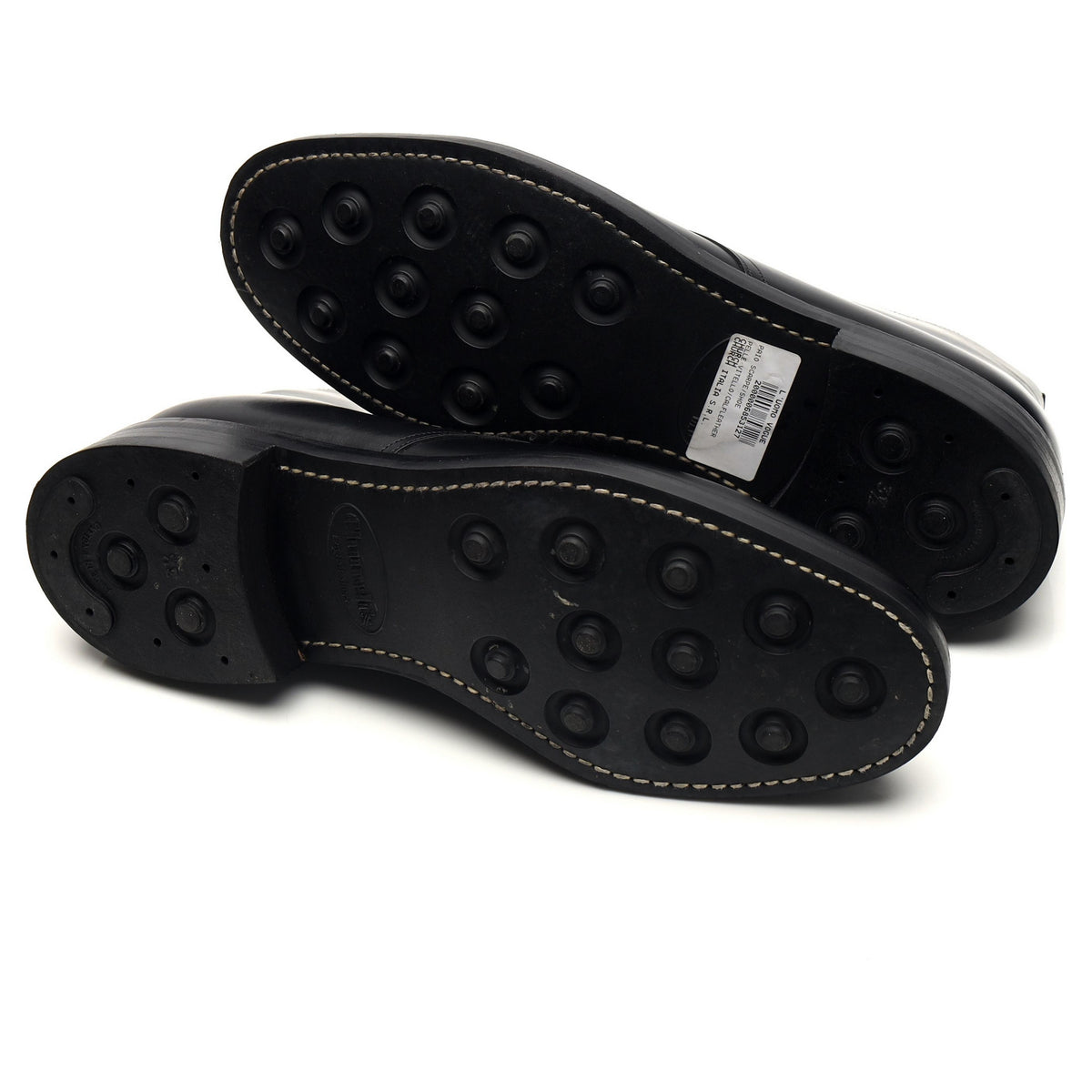 &#39;Ryder 3&#39; Black Leather Chukka Boots UK 10 F