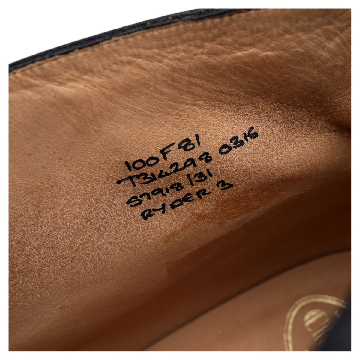 &#39;Ryder 3&#39; Black Leather Chukka Boots UK 10 F