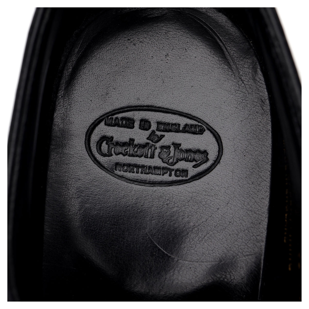 &#39;Clifford&#39; Black Leather Oxford Brogues UK 7.5 E