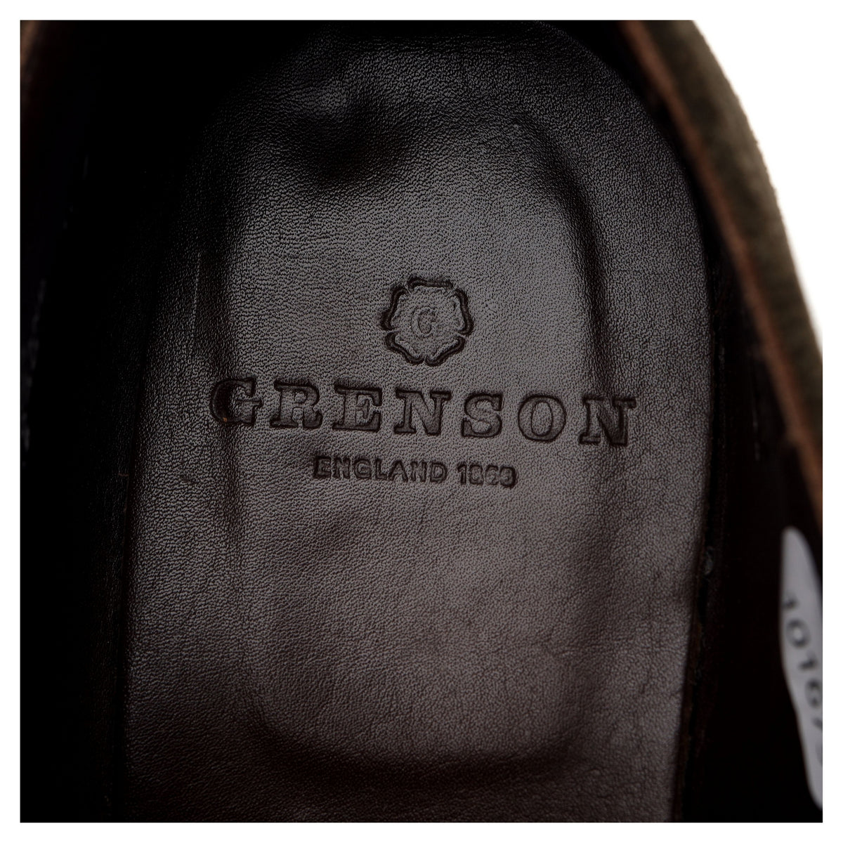 Dark Green Suede Oxford UK 10 F