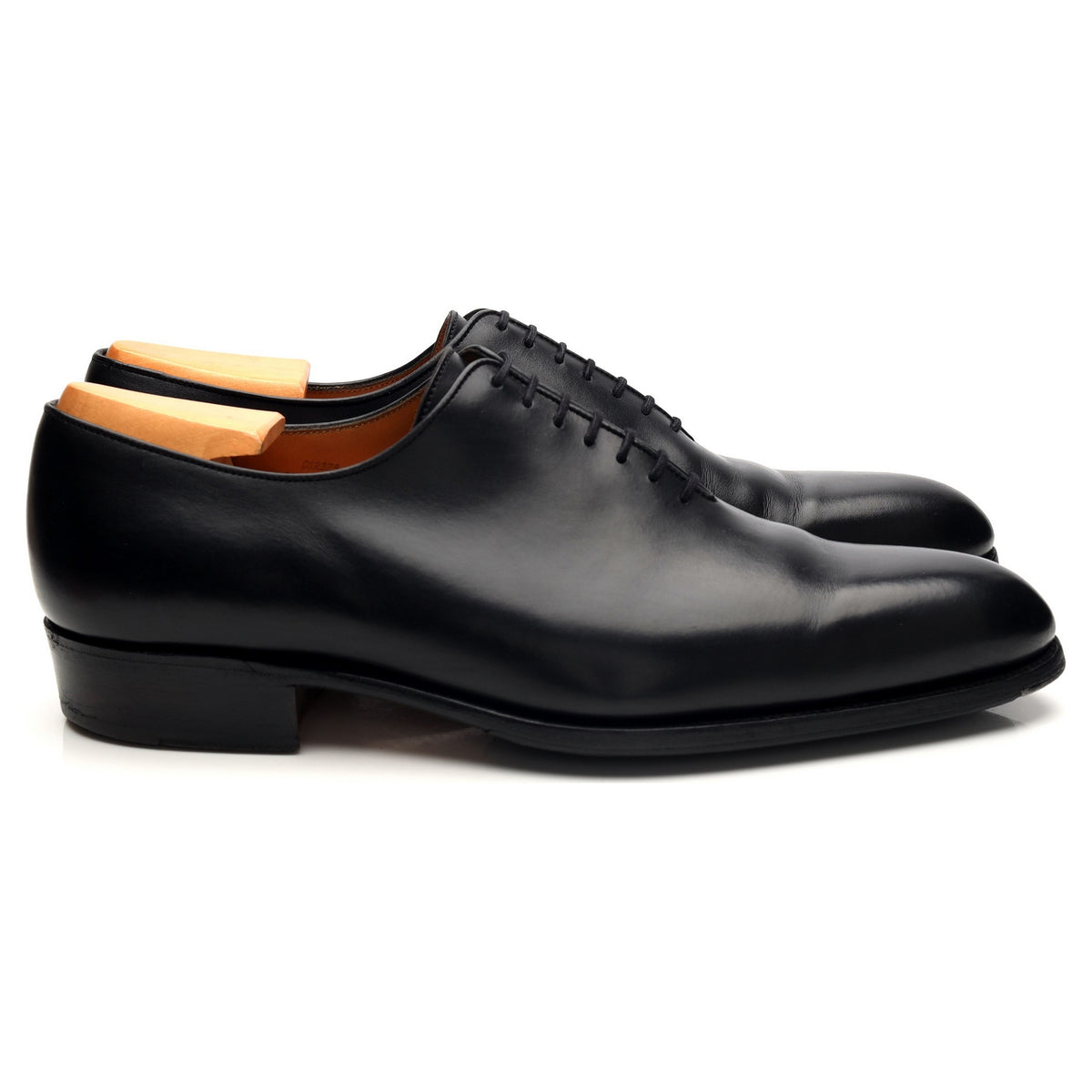 &#39;Flore&#39; Black Leather Wholecut Oxford 7.5 D UK 8