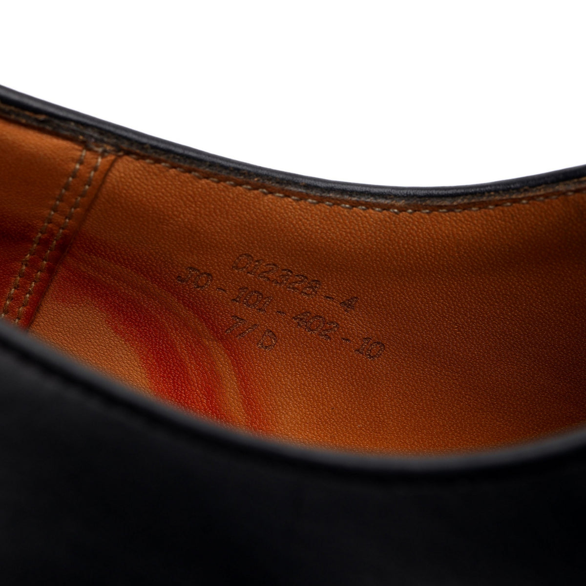 &#39;Flore&#39; Black Leather Wholecut Oxford 7.5 D UK 8