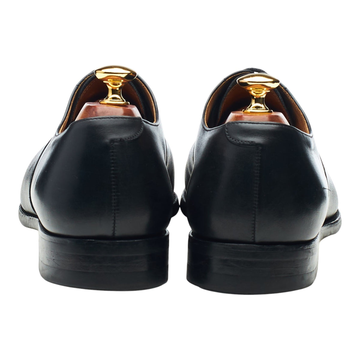 'Hallam' Black Leather Oxford UK 9.5 E