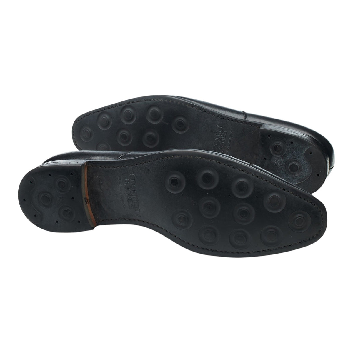 'Hallam' Black Leather Oxford UK 9.5 E