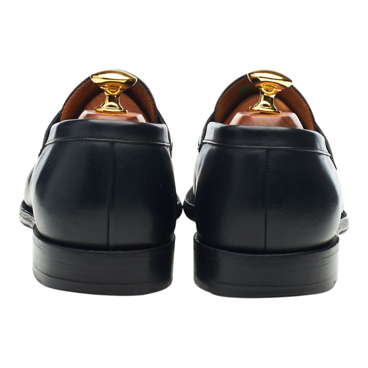 'Bristol' Black Leather Loafers UK 6 F