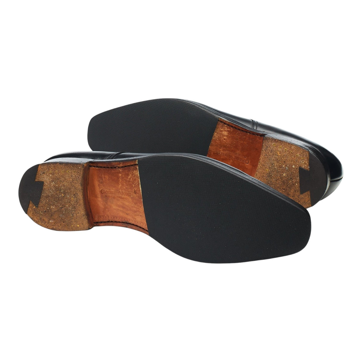 'Croydon' Black Leather Derby UK 8.5 E