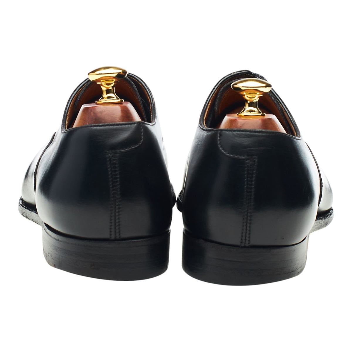 'Whitehall' Black Leather Oxford UK 9 F