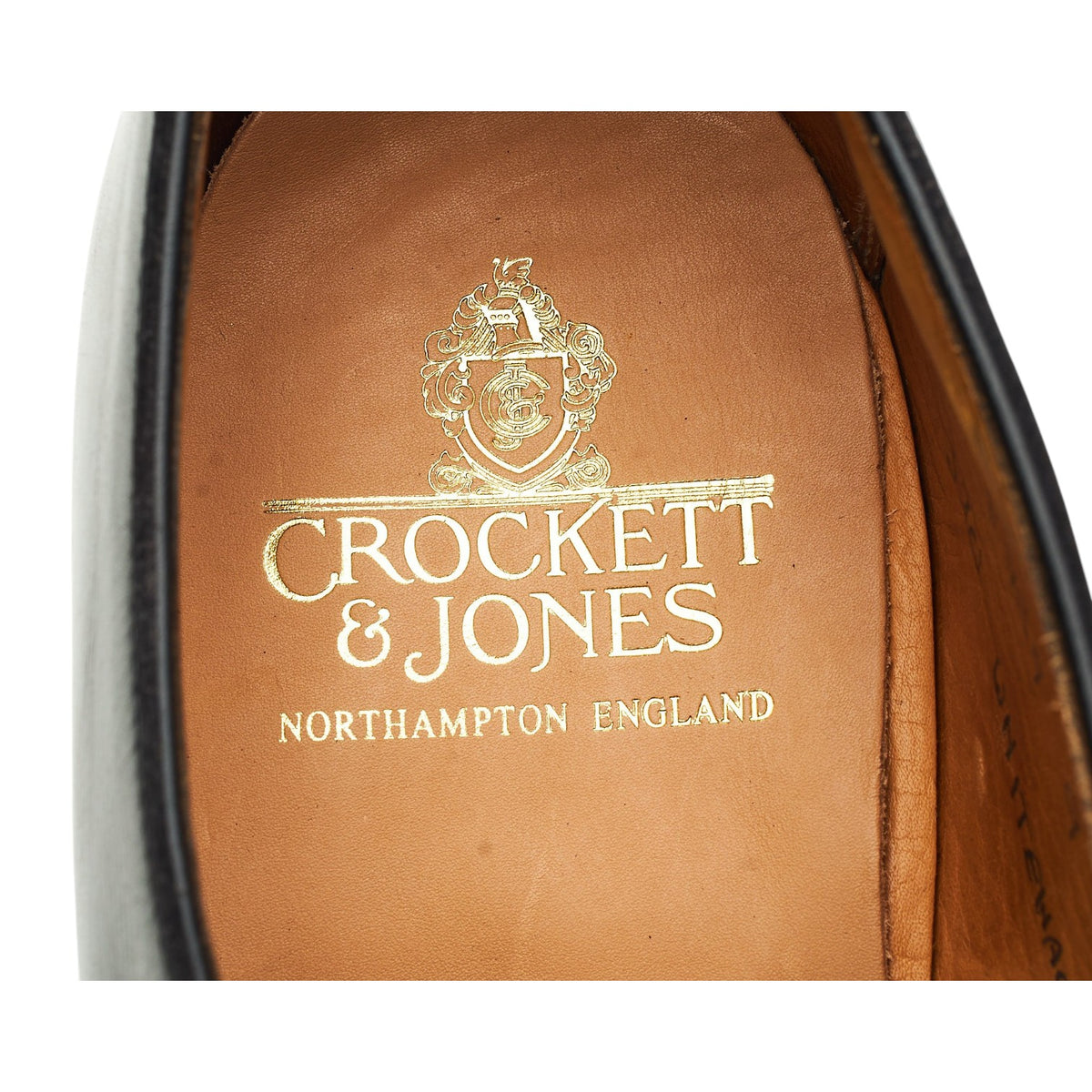 'Whitehall' Black Leather Oxford UK 9 F