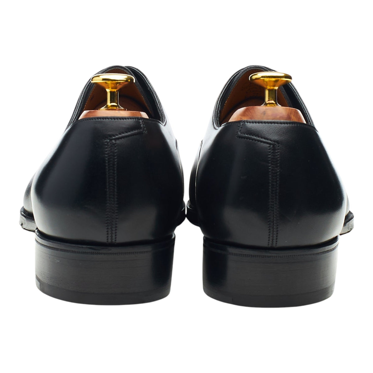 'Oxford' Black Leather Oxford UK 9.5 E