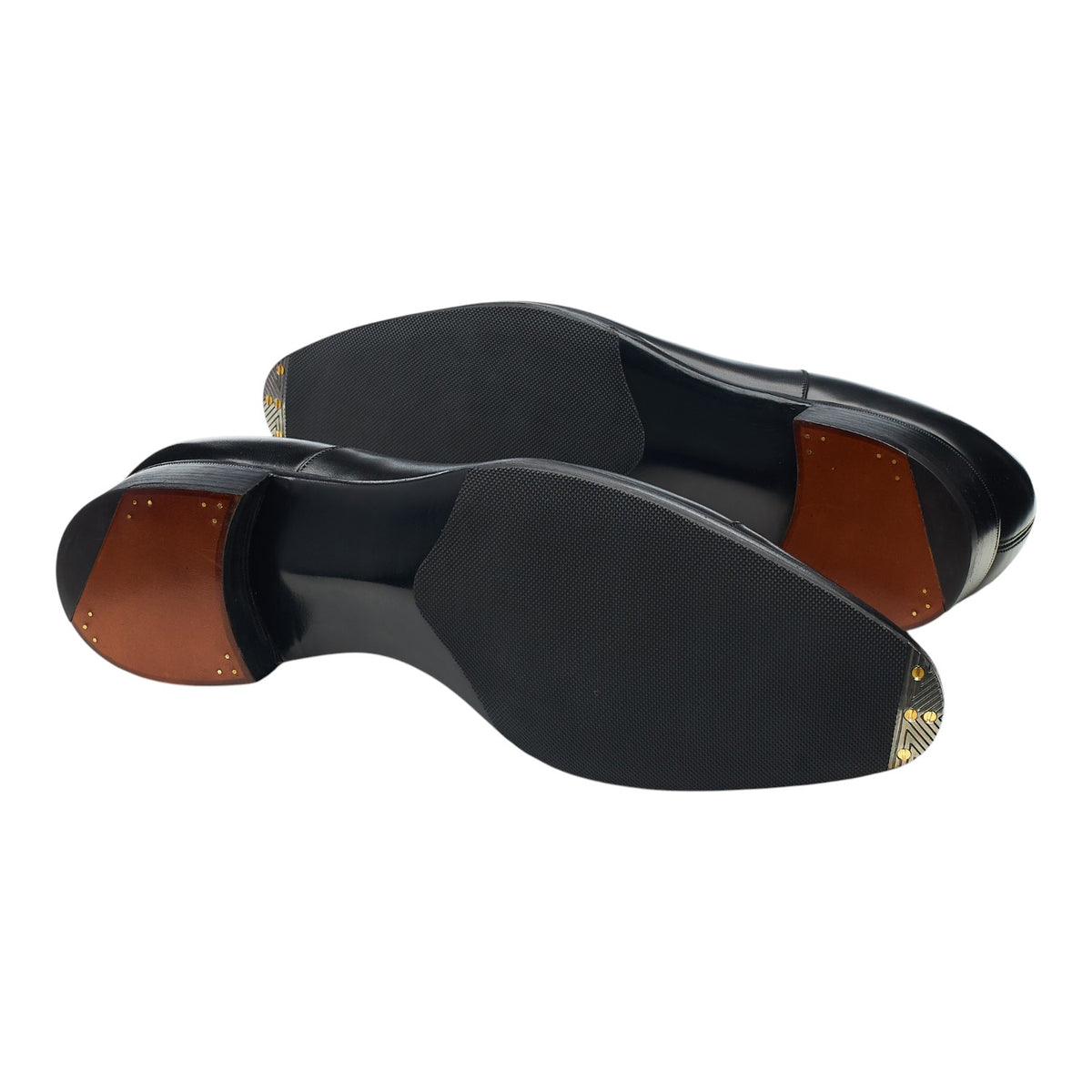 'Oxford' Black Leather Oxford UK 9.5 E