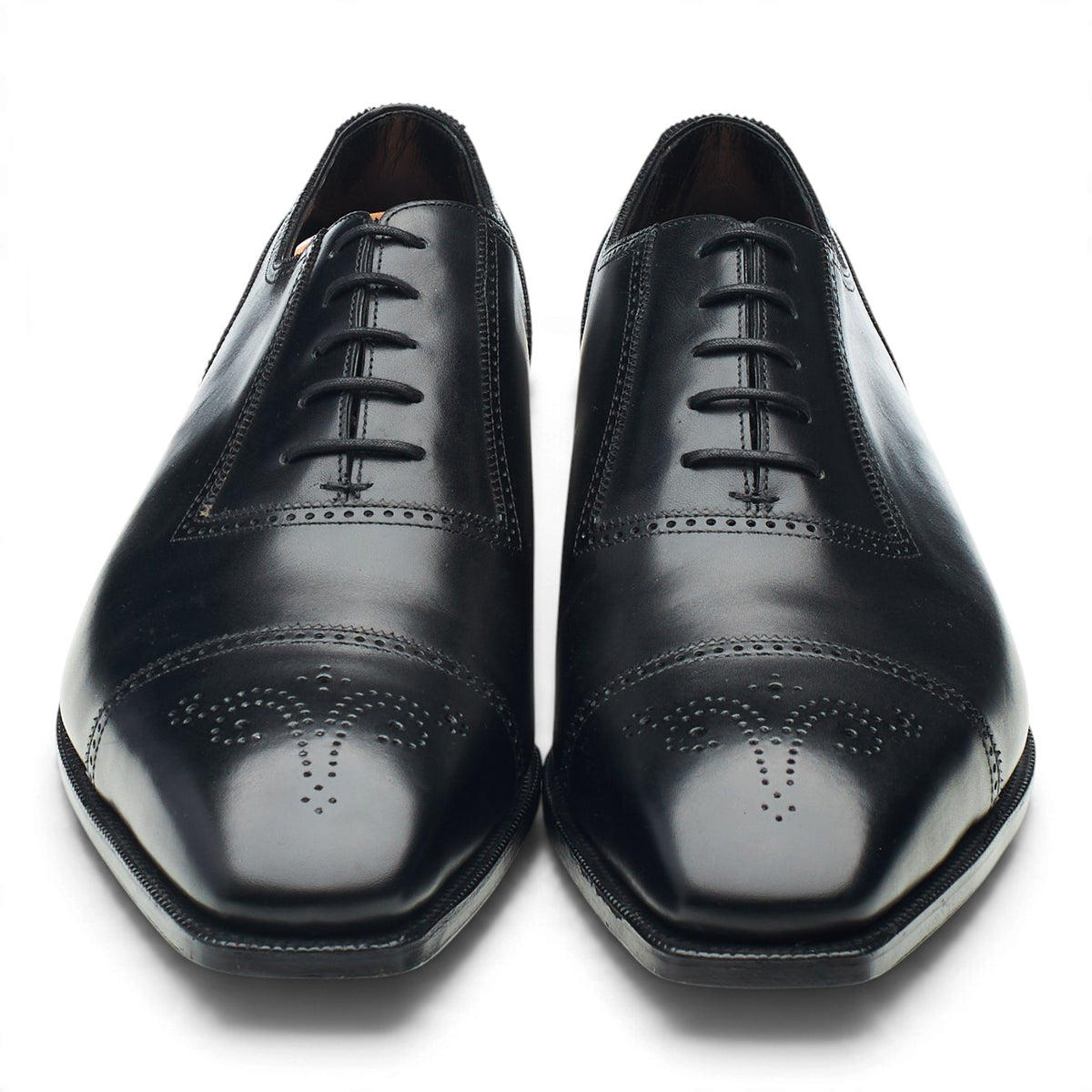 'Cameron' Black Leather Oxford UK 11 E