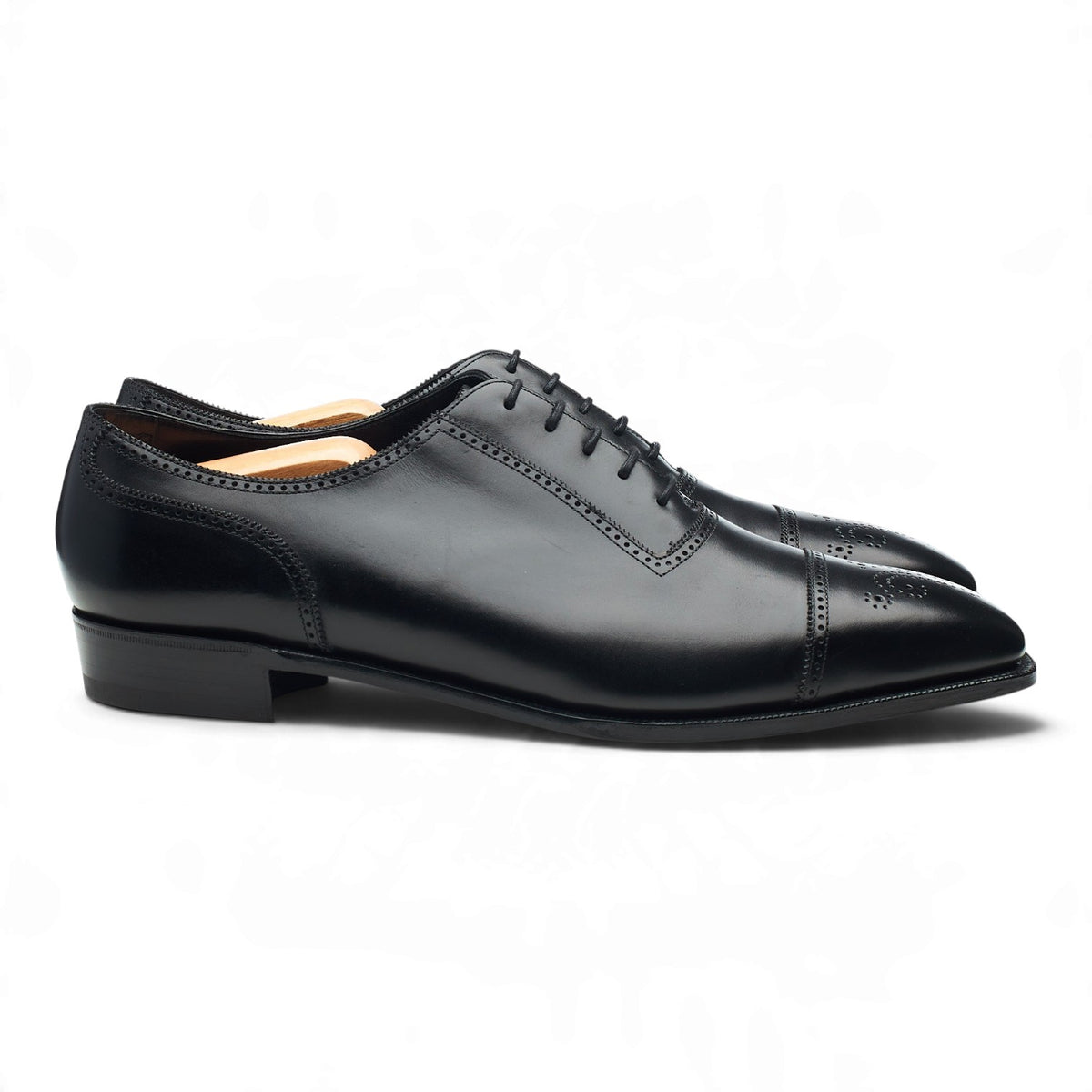 'Cameron' Black Leather Oxford UK 11 E