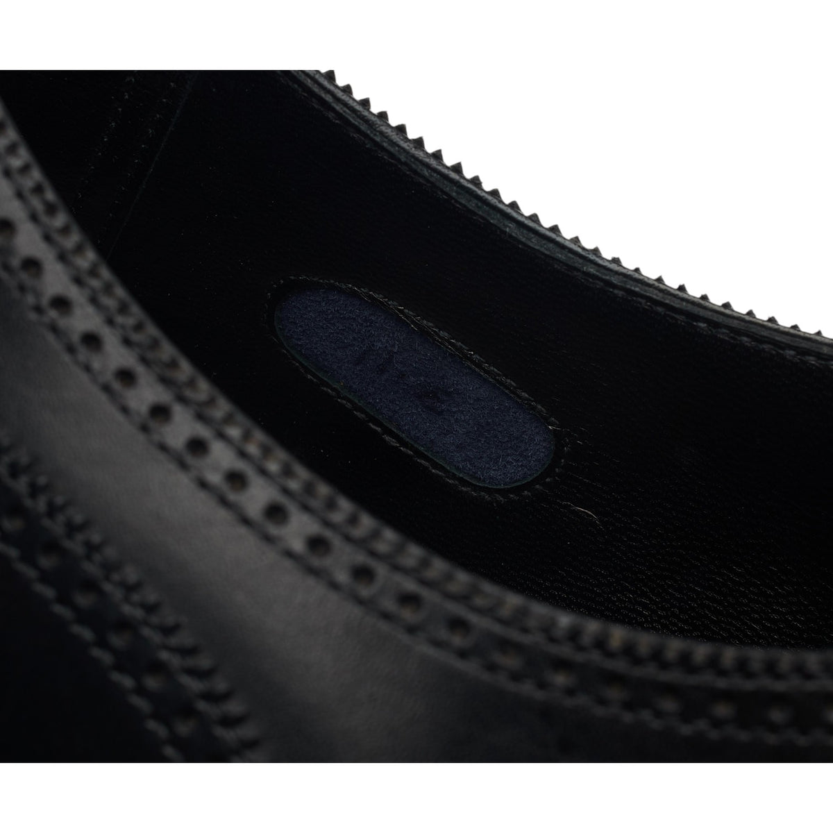 'Cameron' Black Leather Oxford UK 11 E