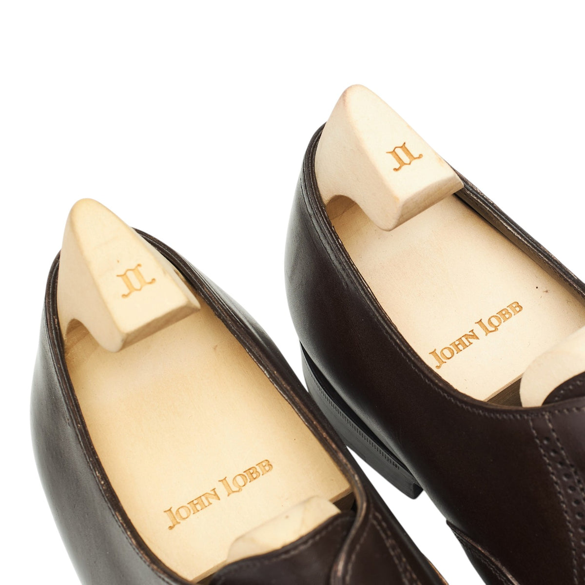 'Philip II' Dark Brown Leather Oxford UK 8.5 E
