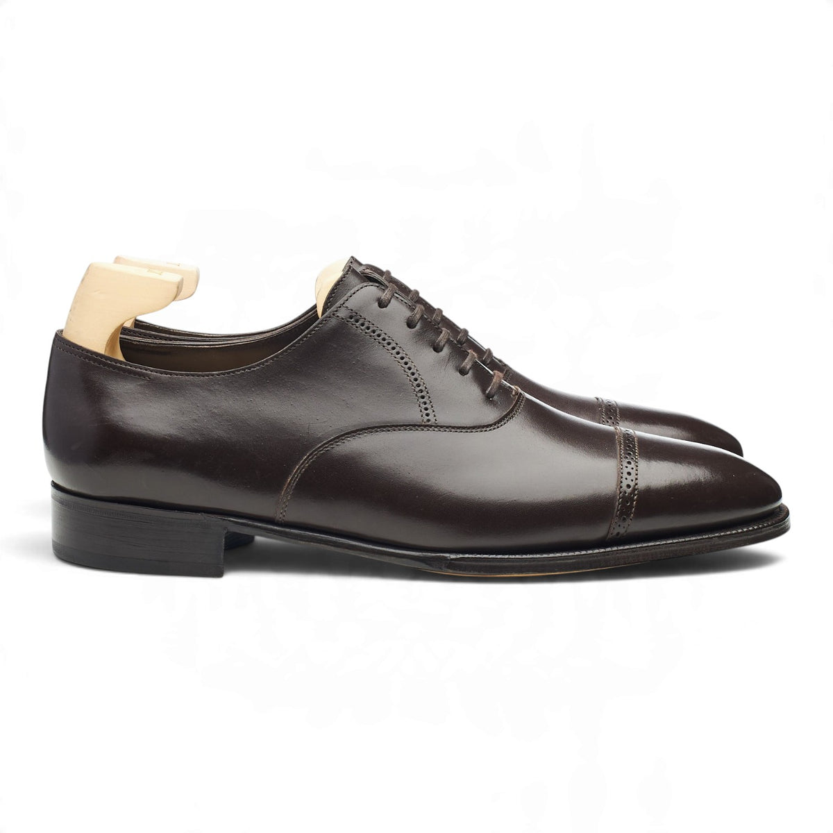 'Philip II' Dark Brown Leather Oxford UK 8.5 E