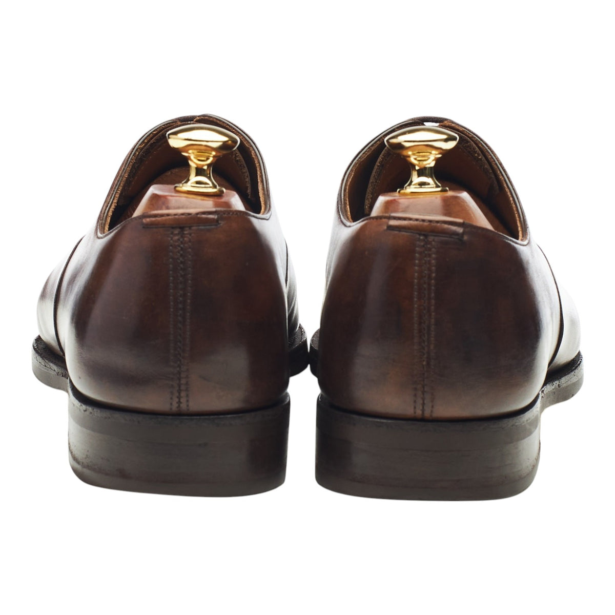 'Berkeley' Dark Brown Leather Oxford UK 9 E
