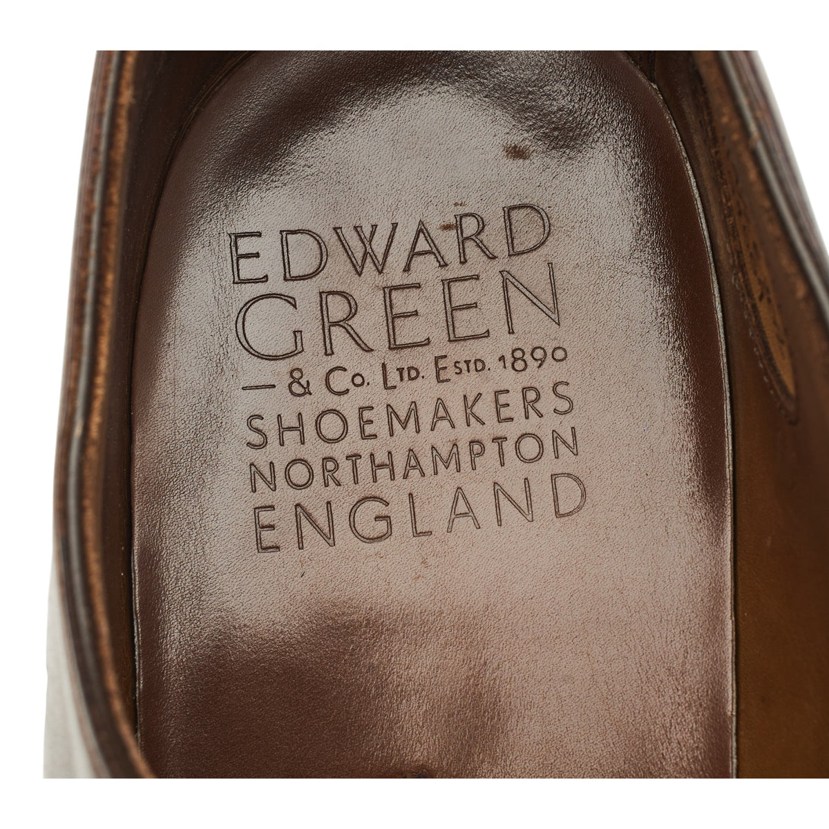 'Berkeley' Dark Brown Leather Oxford UK 9 E