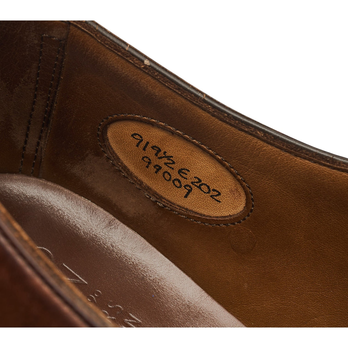 'Berkeley' Dark Brown Leather Oxford UK 9 E
