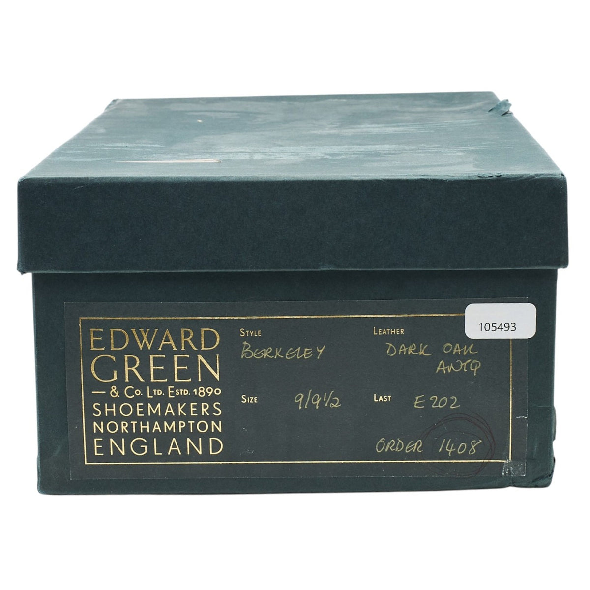 'Berkeley' Dark Brown Leather Oxford UK 9 E