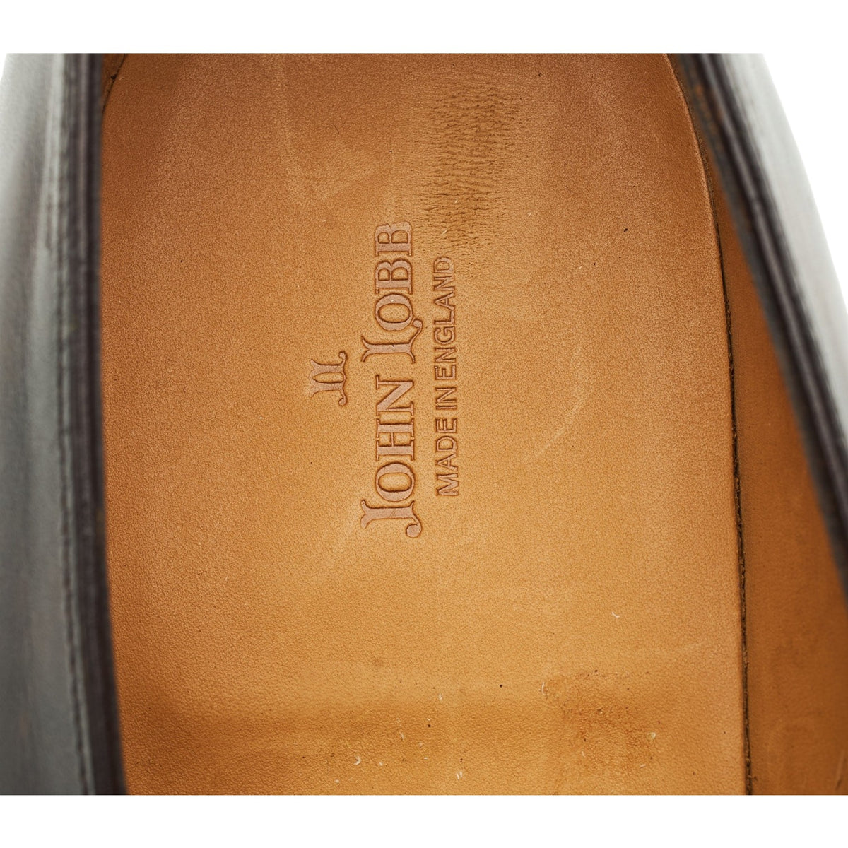'Lopez' Dark Brown Museum Leather Loafers UK 8.5 E