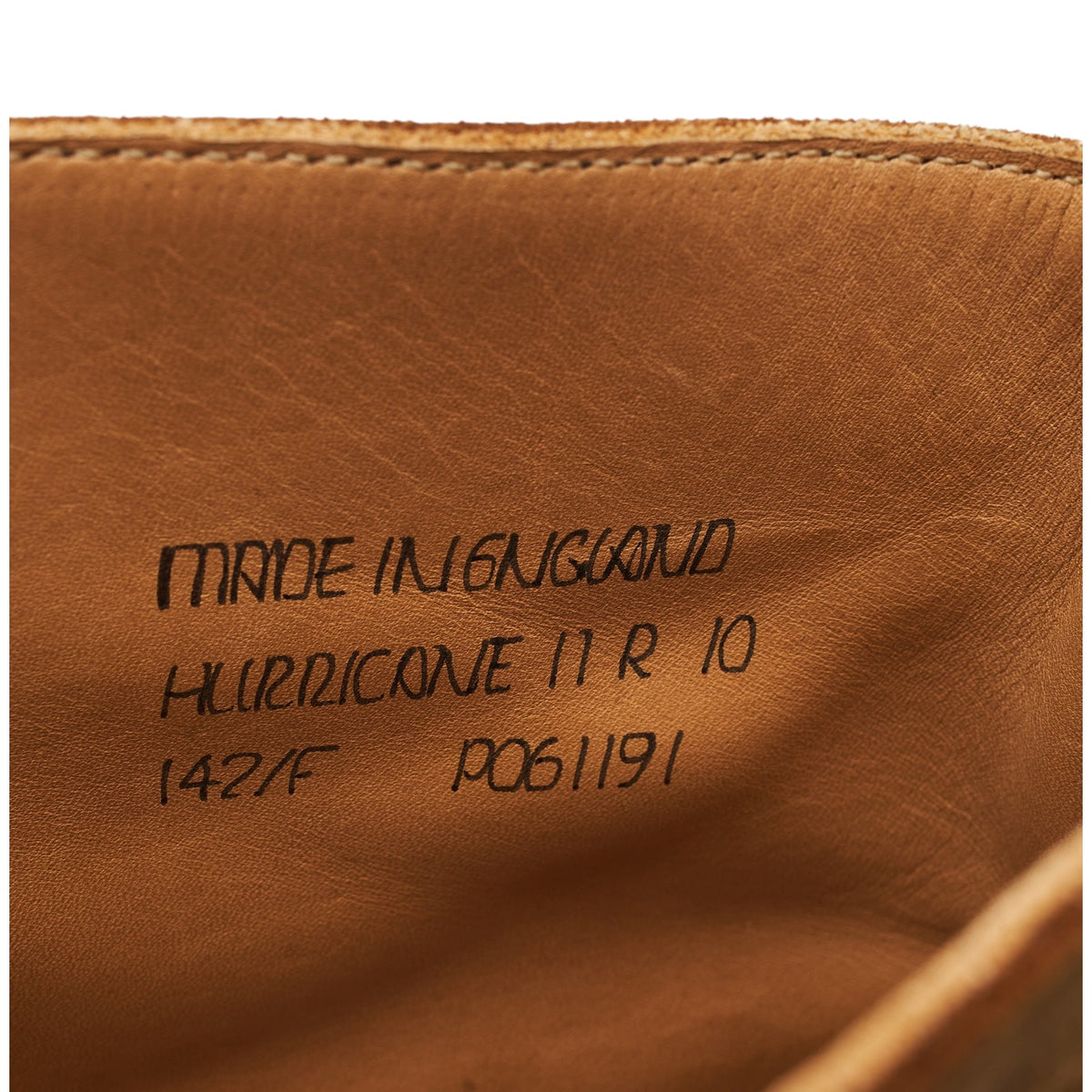 'Hurricane II' Tan Brown Nubuck Leather Boots UK 10 F