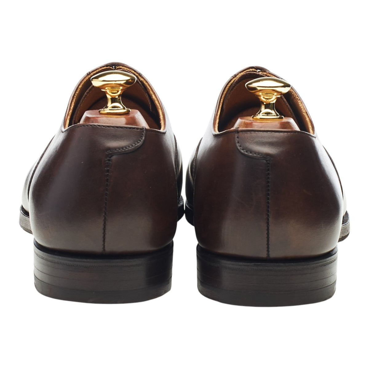Peal & Co. Dark Brown Leather Oxford UK 8 US 9 E